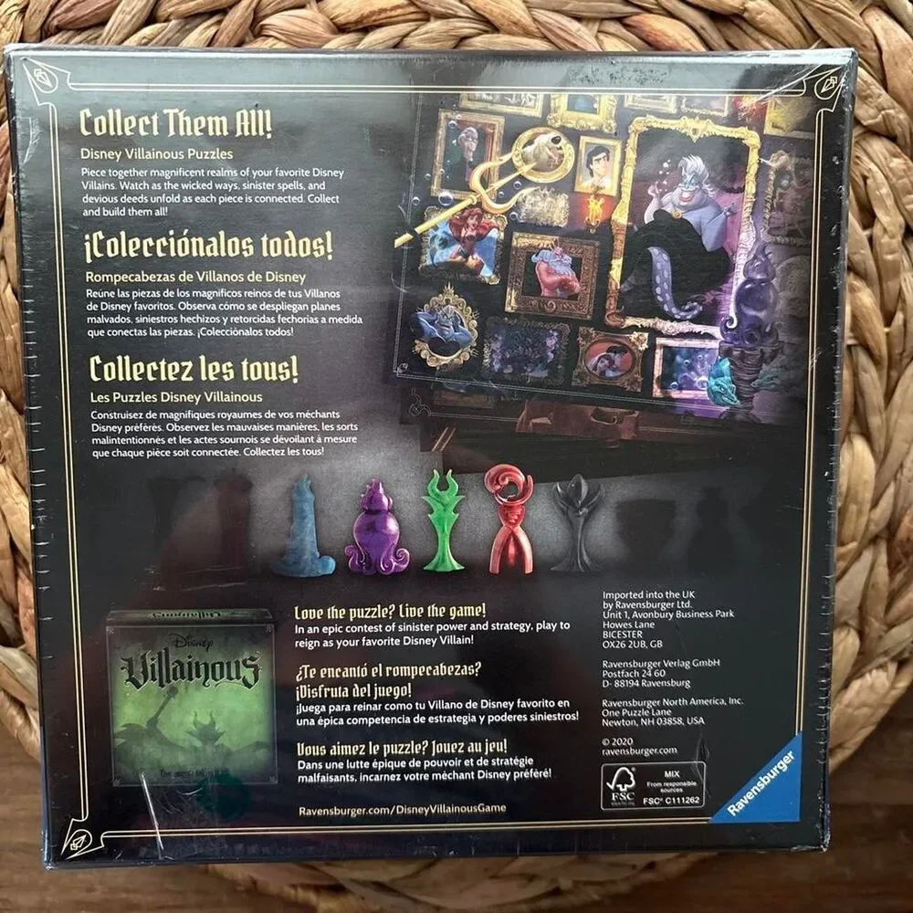 Ravensburger Dr. Facilier Disney Villainous 1000 Piece Puzzle  Brand new Sealed